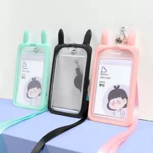 바니 실리콘 사원증 케이스 3color