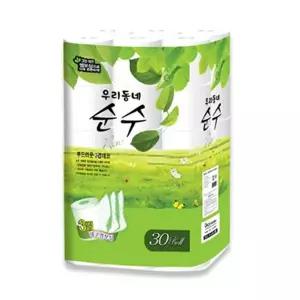[RIZPICK]다번다 화장지 3겹 천연펄프 30롤 무향 집들이 휴지