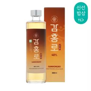 [품질보장] 이기숙명인 조선3대명주 감홍로 40도 360ml