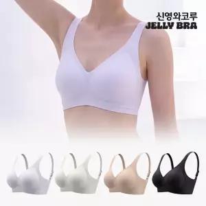 신영와코루 핫썸머 젤리브라 메쉬 브라 4종 패키지