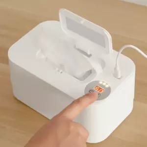육아템 보온 USB 휴대용 따소네 물티슈워머(화이트) 출산선물