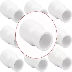 Lswteiz 10Pack 3/4인치 x 1/2인치 PVC 증량/감량기 커플링 어댑터 소켓 가정용 하수관 배관용 슬립 저감