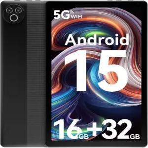 태블릿 10인치 안드로이드 15 OS GMS 인증 PC 1.8GHz 5코어 16 3+13 GB RAM ROM 1TB 확장형 1280x800 HD