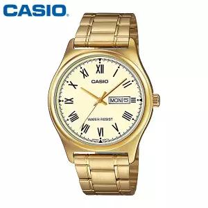 카시오 시계 MTP-V006G-9B / LTP-V006G-9B 금장 남성용 손목시계 커플시계 메탈밴드 CASIO 정품
