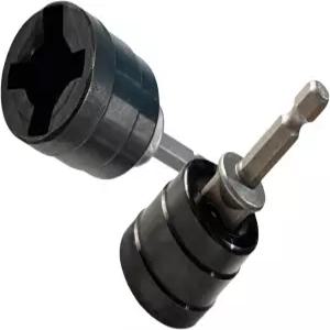 메이리즈 트레일러 레벨링 가위 잭 소켓 드릴 어댑터 3/4인치 또는 19mm 드라이브 1/4인치 육각형 섕크