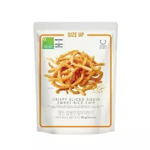 딜라이트 프로젝트 명인 찹쌀오징어채부각 100G 4개