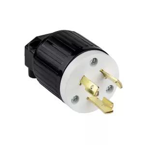에너라이트 NEMA L6-20P 발전기용 잠금 플러그 커넥터 트위스트 남성 20암페어 250볼트 2극 3와이어 접지