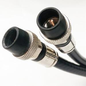PHAT SATELLITE 동축 RG6 부츠 블랙 웨더 22 케이블 9M UL 75피트