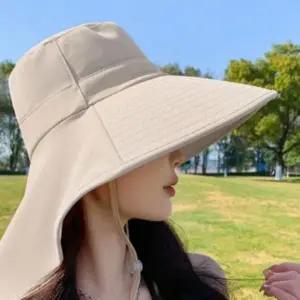낚시모자 가리개 아웃도어 차단 자외선 넓은 아쿠아캡 챙 햇빛 캡 모두팜