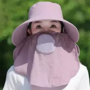 햇빛 가리는 썬캡 모자 농사 밭일 작업용 자외선차단 기능성 작업모 모두팜