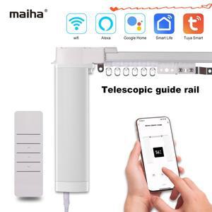 MaiHa Tuya 와이파트이 가능 마트 커튼 확장 시스템 20cm 로드 지능형 지원 알렉사 구글