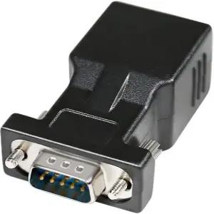표준 9핀 RS-232 장치와 호환되는 DTECH DB9 RJ45 직렬 어댑터 남성 여성 이더넷 컨버터