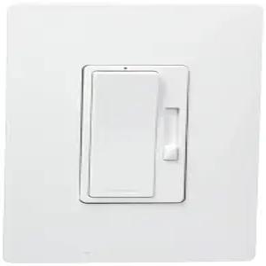 레그랑 래디언트 450W 프리셋 데코레이터 로커 LED 디머 라이트 스위치 로케이터 및 나사 없는 벽판 디밍