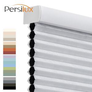 블라인드 커튼 PERSILUX 블랙아웃 셀룰러 벌집 쉐이드 커스텀 더블 윈도우 단열 무선 에너지