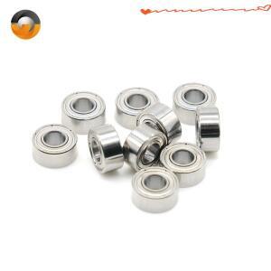 스테인리스 스틸 롤러 S684ZZ 볼 베어링 Z 4x9x4mm (10 개) ABEC-7 440C
