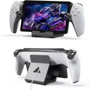 JOYTORN 스탠드 베이스 Rog Ally X/PS5 포털과 호환되며 플레이스테이션 휴대용 콘솔 스위치 합금-블랙용