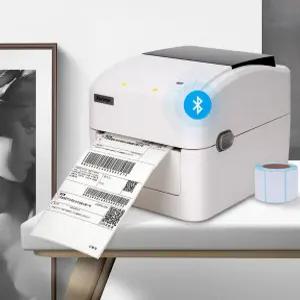 4 인치 152 미리메터/초 열 라벨/스티커/운송장 프린터 Xprinter XP420B 바코드 용지 지원 DHL Fedex EMS