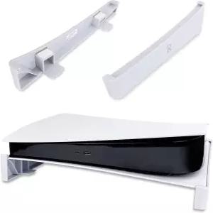 YUFANLI PS5 수평 거치대 PlayStation 5 베이스 스탠드 디스크 및 디지털 에디션 호환