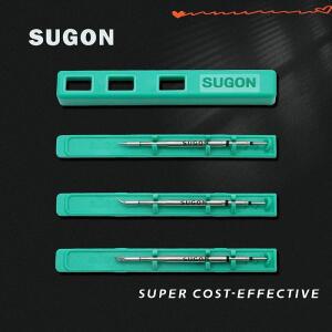 SUGON Universal C210 납땜 인두 팁 호환 기존 JBC 스테이션 핸들 무연 가열 코어