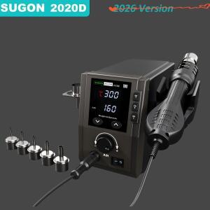 2026 SUGON 700W 열풍기 납땜 스테이션 무연 리워크 휴대폰 PCB 칩 수리 BGA SMD