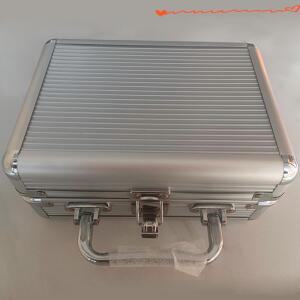 휴대용 알루미늄 도구 상자 소형 충격 방지 안감 폼 보관 케이스 200x150x80mm