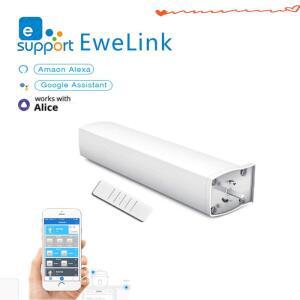 Ewelink 앱용 스마트 지능형 Wifi 커튼 모터 홈 무선 원격 제어 Yandes Alice/alexa/google 작동