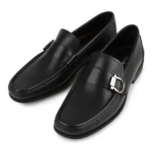 라프리마 페라가모 간치니 오너먼트 모카신 CASPIAN BLACK 775114