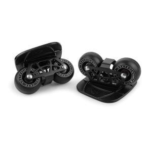 FREESKATES 휴대용 롤러 로드 드 트 합금 미끄 알루미늄 스케이트 플레이트, 데크