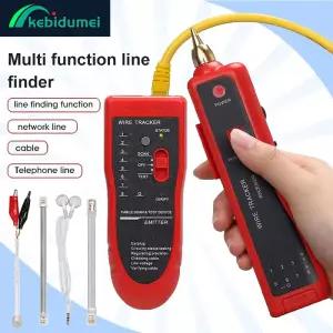 Kebidumei 이더넷 LAN 네트워크 케이블 테스터 RJ45 라인 파인더 전화선 추적기 수신기 도구 수리