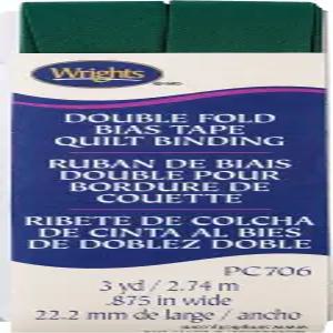 Wrights 117706925 헌터 더블 폴드 퀼트 바인딩 7/8인치 x3yd