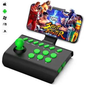 iOS용 Android PC용 ArVin 아케이드 격투 스틱 조이스틱 게임 컨트롤러/닌텐도 스위치용/PS3/PS4 로커