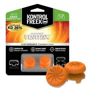 Xbox One 및 Series X 컨트롤러용 KontrolFreek FPS Freek Vortex 성능 엄지손가락 고층 볼록 1개 중층