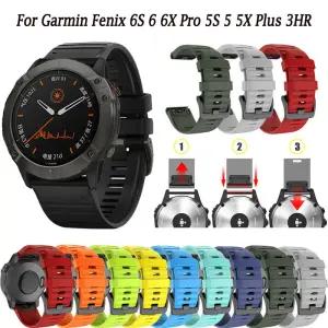Garmin Fenix ？？7S 7 7X 6S 6 6X Pro 5S 5 5X Plus 3 3HR 스트랩 팔찌 퀵 릴리스 Correa 용 20/22/26mm