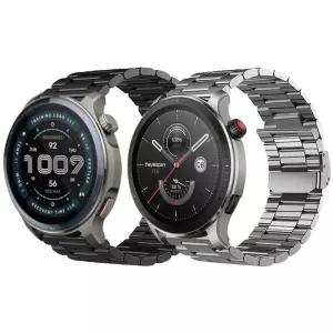 amazfit gtr 4/2e/bip 6/5 smartwatch 액세서리 밴드 용 balance 3 팔찌 스트랩 22mm 스테인레스 스틸