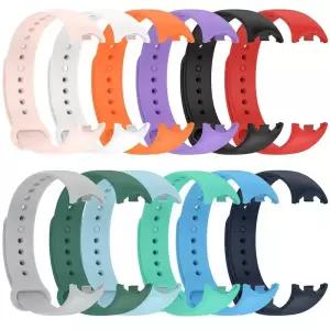 Xiaomi Mi band 8-9 NFC 교체 용 스포츠 시계 밴드 miband9/8 실리콘 팔찌 방수 스트랩 스마트 9 액세서리