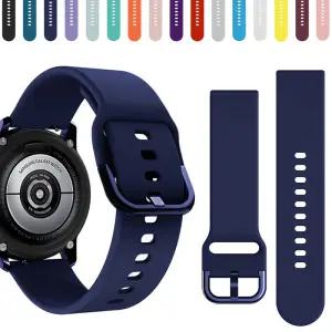 Samsung Galaxy Watch Active 2 용 20mm/22mm 스트랩 3 기어 스포츠 손목 팔찌 교체 시계 밴드 22 삼성