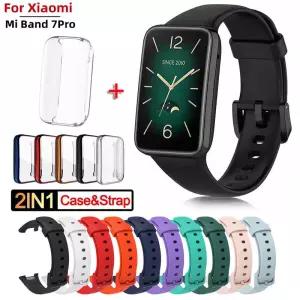 Mi Band 7 Pro 스트랩 용 교체 Xiaomi 실리콘 팔찌 시계 밴드