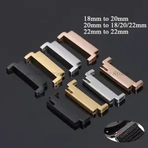 2pcs 스트랩 어댑터 20mm 퀵 릴리스 핀 커넥터 시계 밴드 스프링 바 액세서리