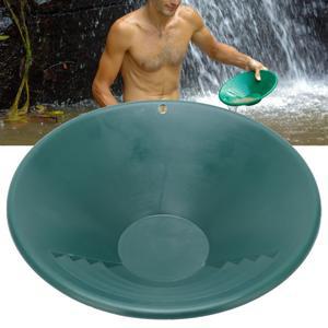 골드 패닝 팬 ABS 시프터 분류기, 세척 체 트레이 액세서리, 그린 260mm