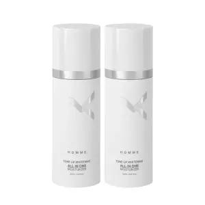 필수뷰티 (1윤기 생기 보습 1)바찌 옴므 톤 업 화이트닝 올인원 120ml