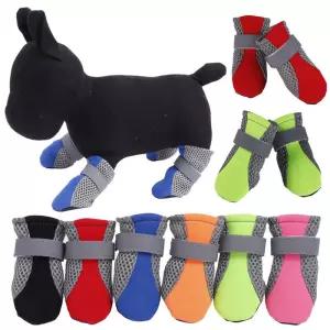 애완 동물 강아지 신발 야외 부드러운 바닥 고양이 치와와 장화 방수 부츠 Perros Mascotas Botas Sapato