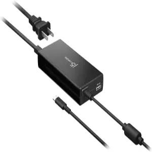 j5cate 프로 크롬북 노트북 태블릿 안이드 및 스마트폰용 USB 타입 C PD 100W 고속 충전기 JUP2290