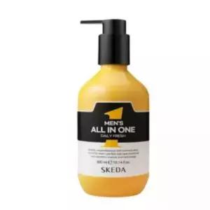 기초케어 스케다 남자 올인원 데일리 프레시 300ml 대용량 1통