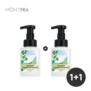 [몽프라][5.1-3핫딜/10%쿠폰] 1+1 사춘기 초등학생 청소년 티트리 폼클렌징 290ml