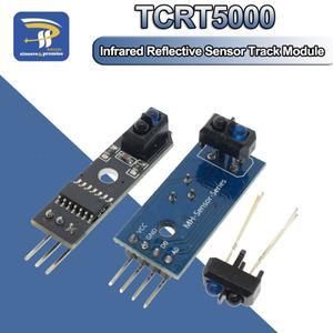 TCRT5000 적외선 반사 센서 IR 광전 스위치 Arduino 다이오드 3극 보드 3.3v용 배리어 라인 트랙 모듈