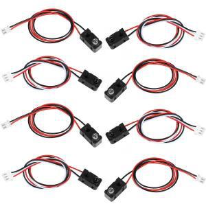 5세트 적외선 회로 차단기 센서 3mm LED 램프 거리 카운팅 모듈 DC 3-5V IR 브레이크 빔 3050cm 100cm