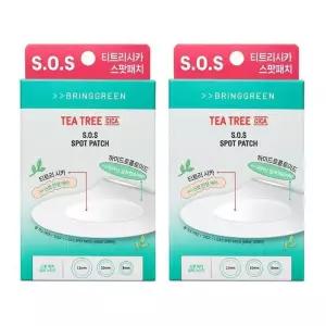 브링그린 티트리 시카 SOS 스팟패치 75+25매 2개