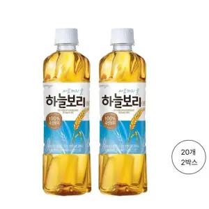 웅식식품 하늘보리 325ml 20개 2박스