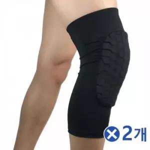 벌집블럭 쿠션 무릎 보호대 블랙 1p-XLx2개 관절보호