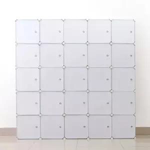 183x183cm 옷수납장 DIY 옷장 흰색 선반 진열장 의류수납장 의류수납함 옷수납장 옷수납함
